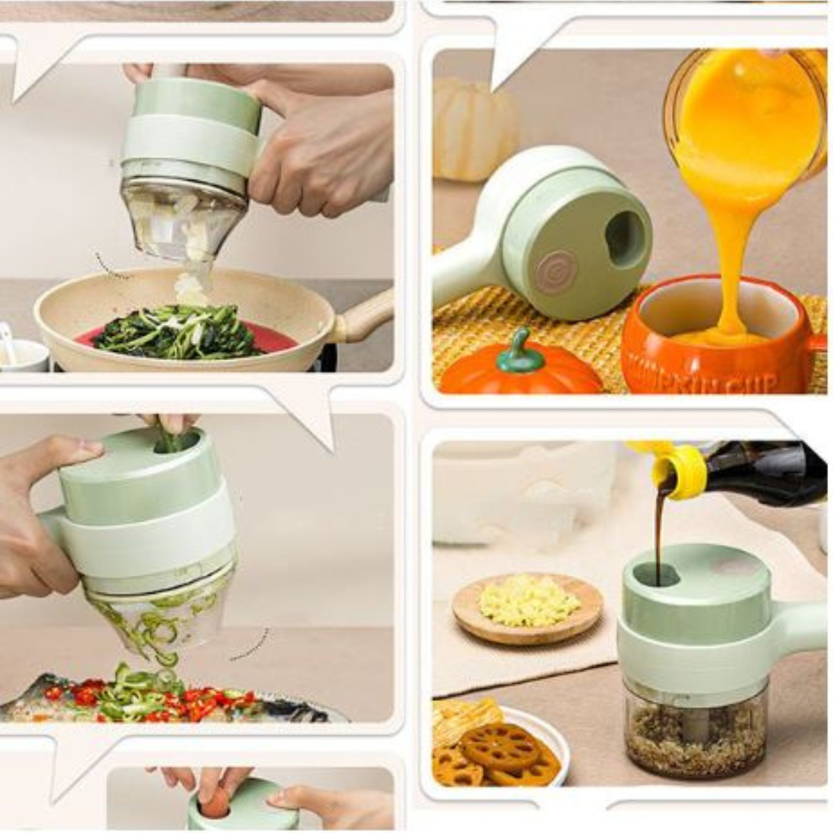 4 in 1 Multifunctional Chopper