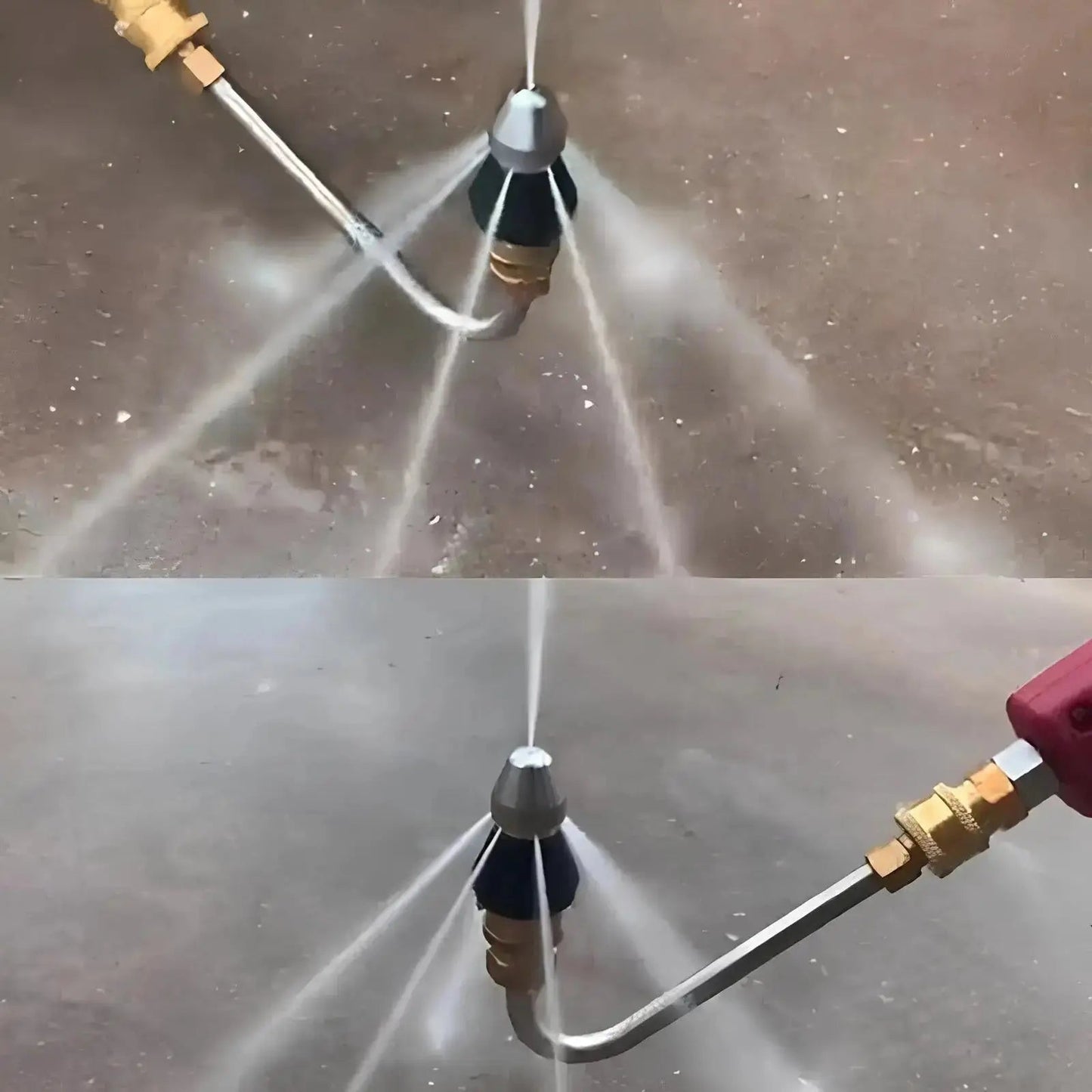 Drain cleaner nozzle for high-pressure cleaners – remove blockages in seconds