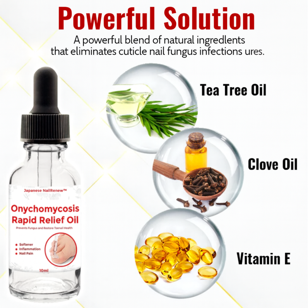 TOENAIL SERUM | JAPANESE ANTI-FUNGAL FORMULA | REGENERATES & STRENGTHENS | 1+1 FREE
