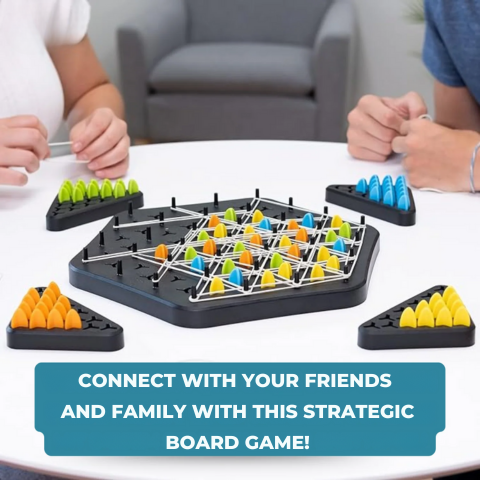 KnotLogic™ - Chain Triangle Chess Set
