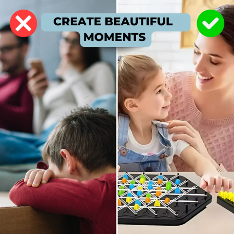 KnotLogic™ - Chain Triangle Chess Set