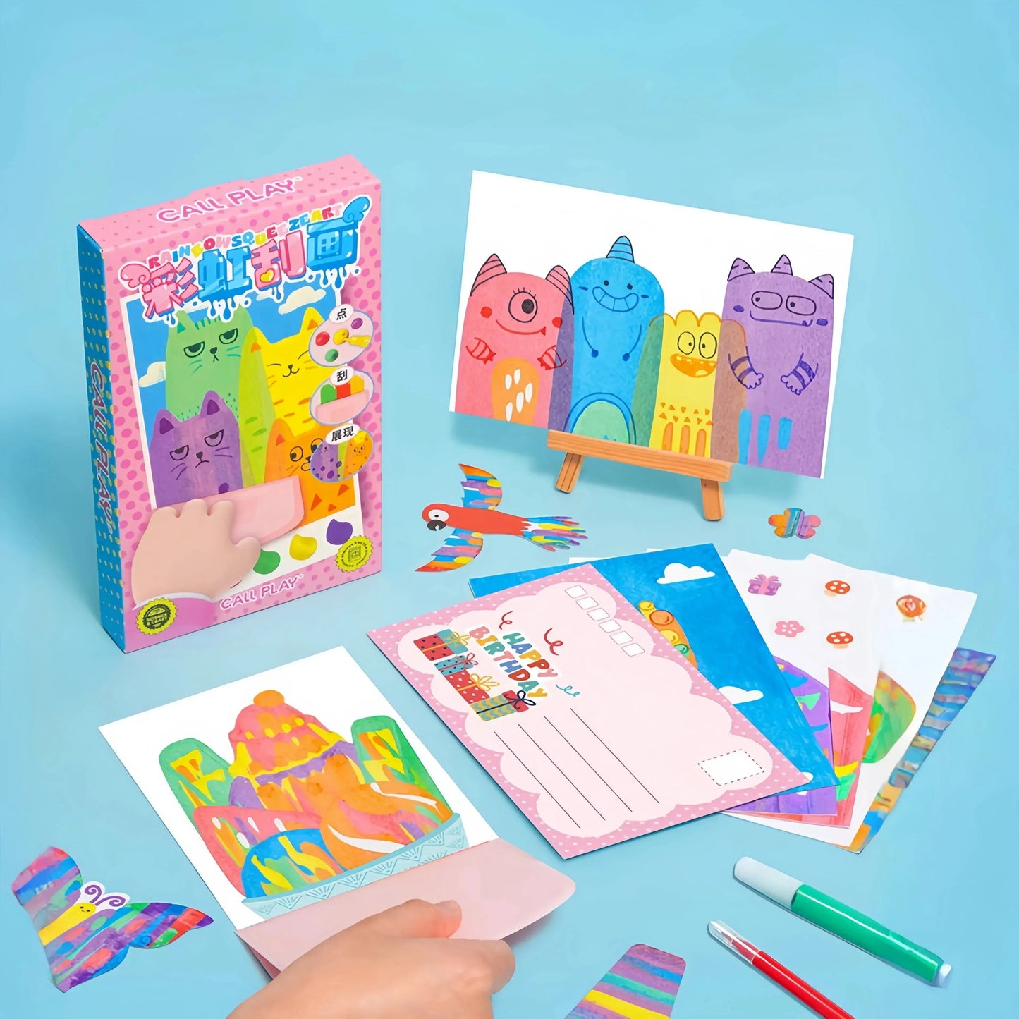 Express your creativity with a box full of surprises