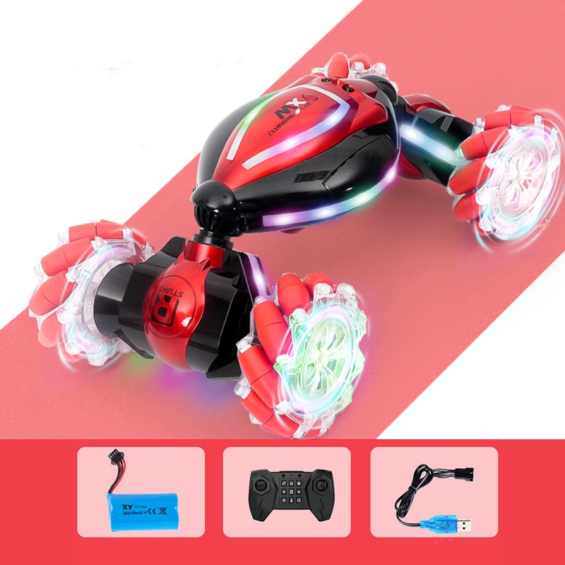 REMOTE CONTROL STUNT CAR + GESTURE SENSOR
