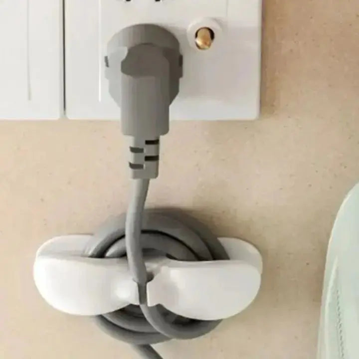 Self-adhesive cable organizer – For more order in everyday life (10 pcs)