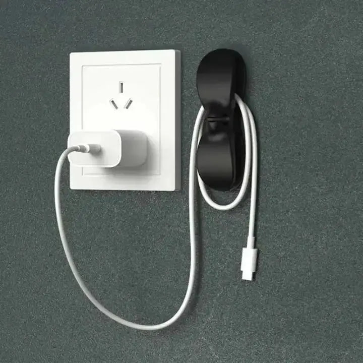 Self-adhesive cable organizer – For more order in everyday life (10 pcs)