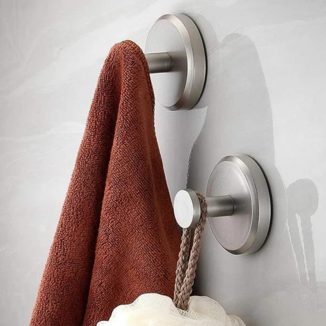 Ultra-adhesive suction cup hook, repositionable at will