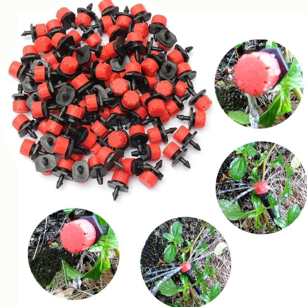 Water-saving drippers – For healthy plants without waste (100 pcs.)