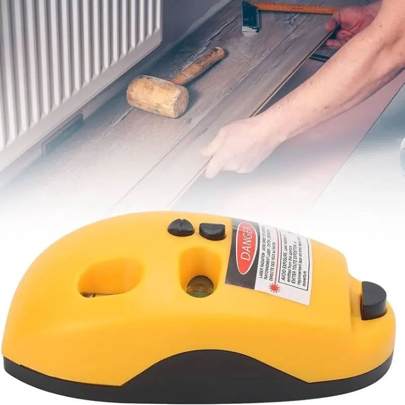 90° laser level for precise angles on walls and floors