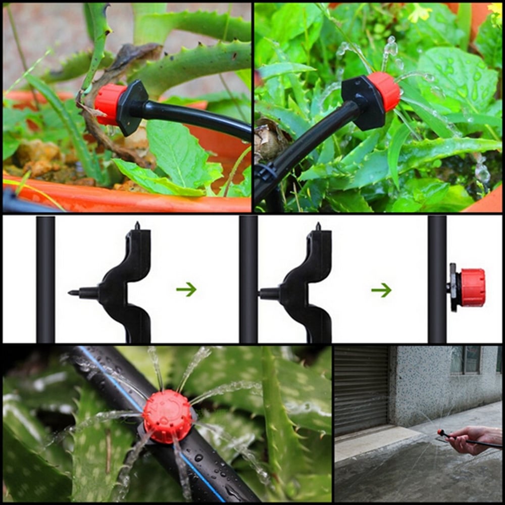 Water-saving drippers – For healthy plants without waste (100 pcs.)