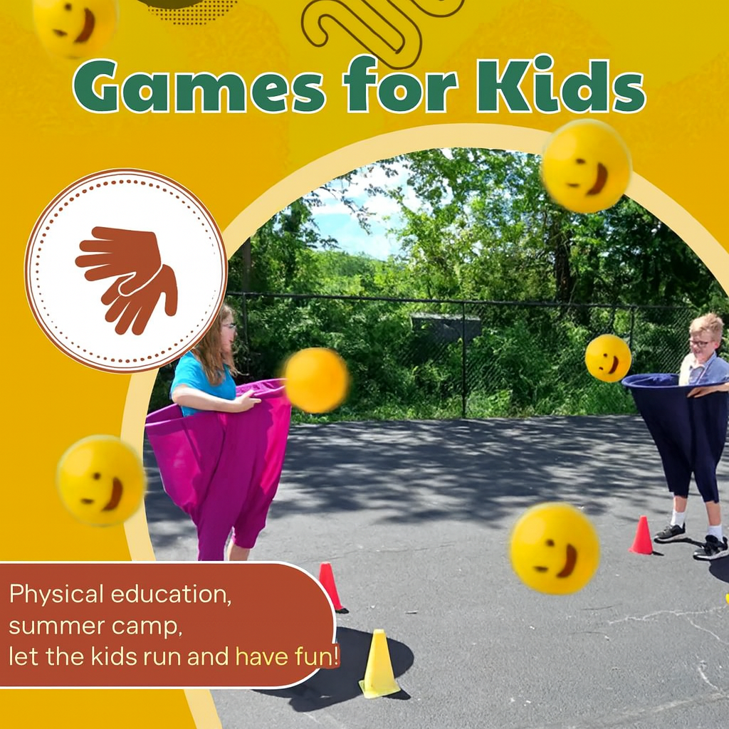 Giant Pants Outdoor Game Sets with Hopping Balls