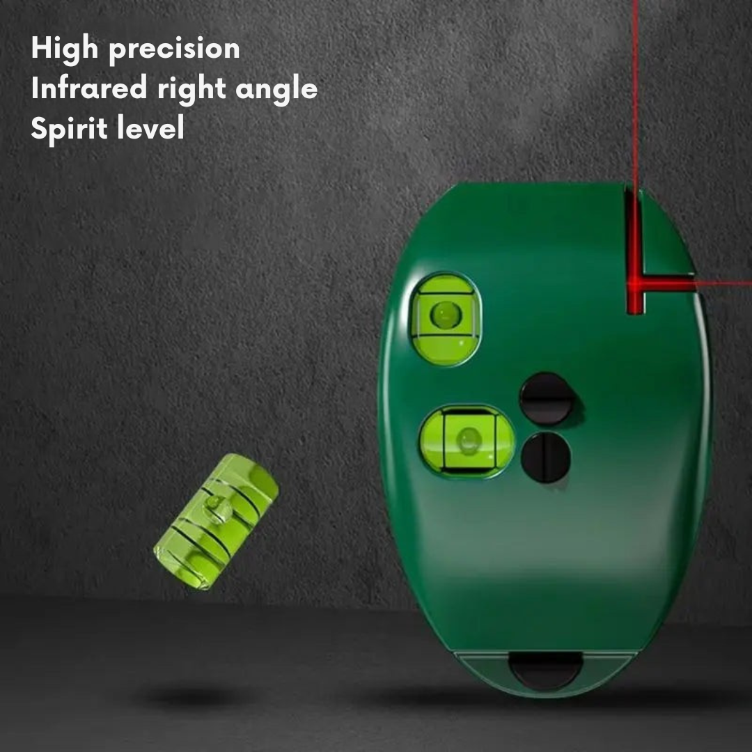 90° laser level for precise angles on walls and floors