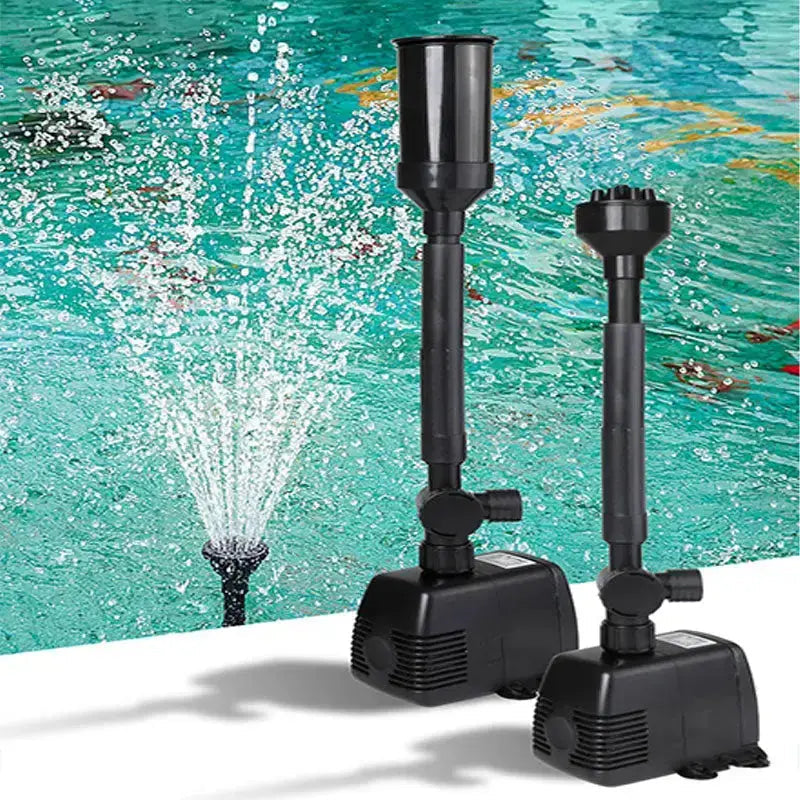 Versatile garden fountain pump – quiet operation & atmospheric water features