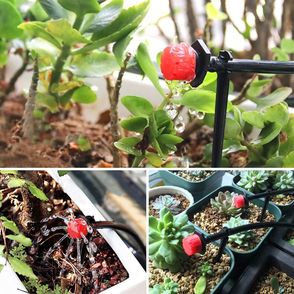 Water-saving drippers – For healthy plants without waste (100 pcs.)