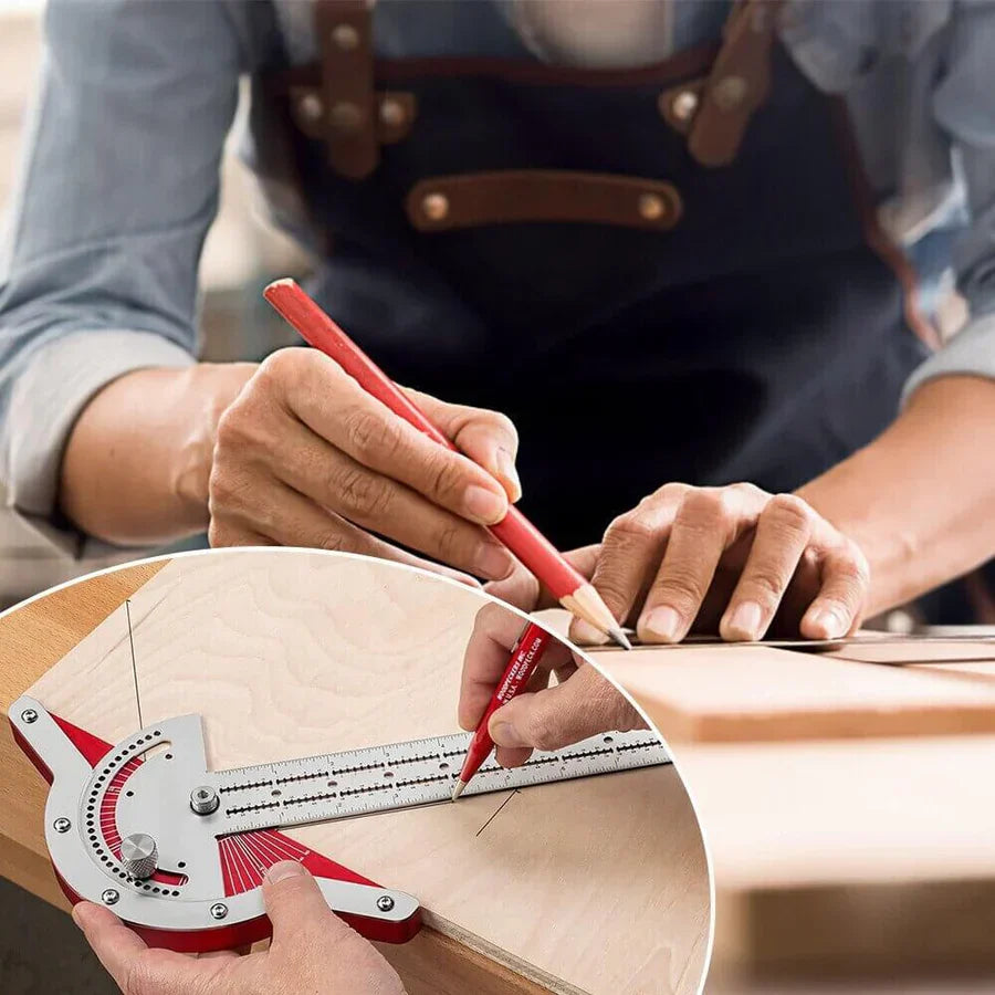 Precision ruler: for perfect angular measurements