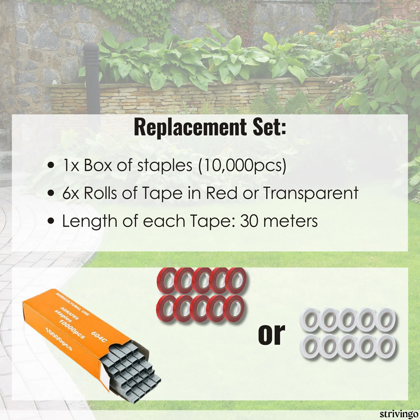 TieUp Plant Tying Machine | incl. 10 Rolls Of Tape