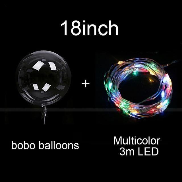 Reusable Led Balloons Helium Balloon Wedding Birthday Party Decorations
