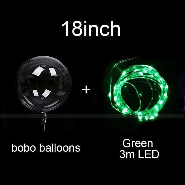 Reusable Led Balloons Helium Balloon Wedding Birthday Party Decorations