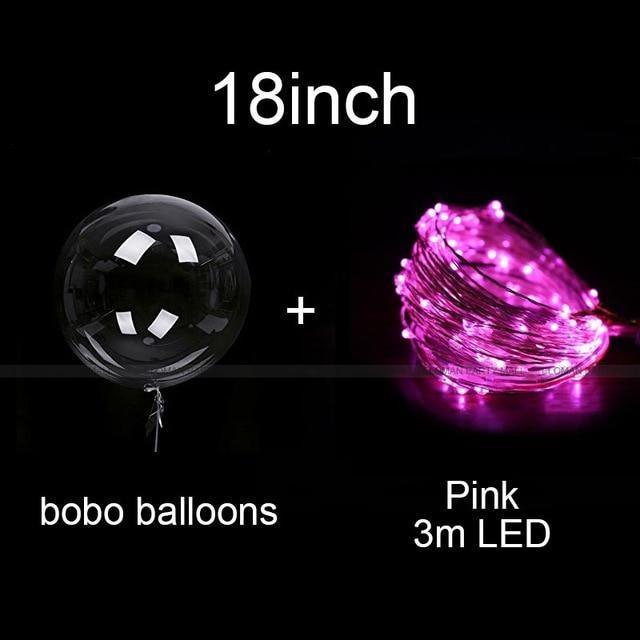 Reusable Led Balloons Helium Balloon Wedding Birthday Party Decorations