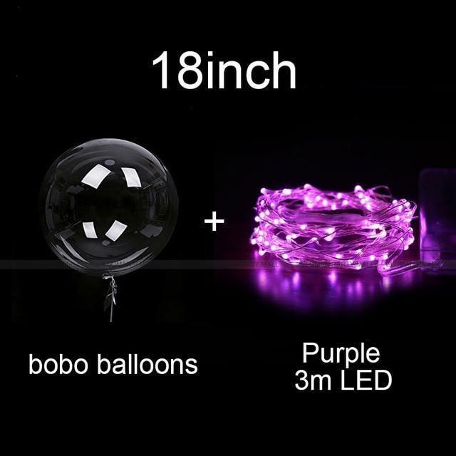 Reusable Led Balloons Helium Balloon Wedding Birthday Party Decorations