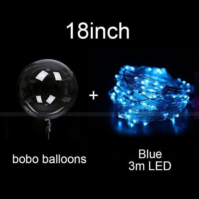 Reusable Led Balloons Helium Balloon Wedding Birthday Party Decorations