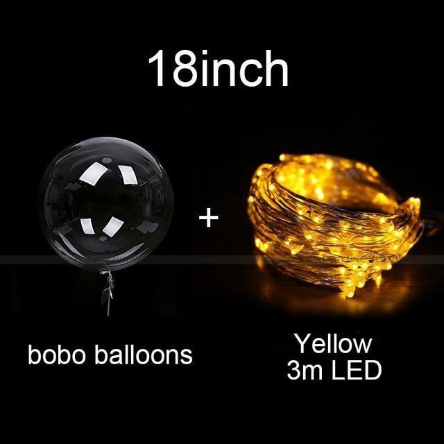 Reusable Led Balloons Helium Balloon Wedding Birthday Party Decorations