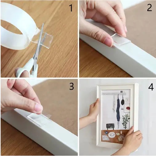 Double-sided magic tape