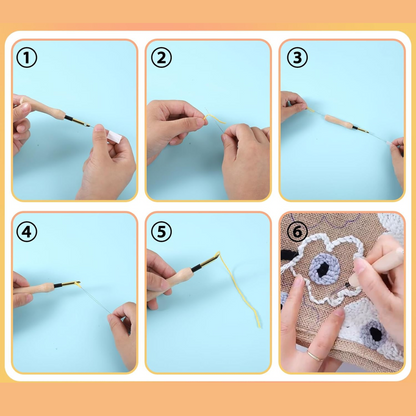Perfect needle set for precise stitching