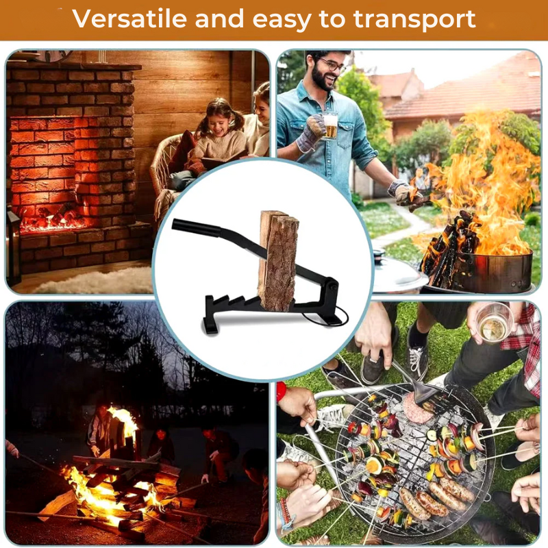 LogMaster™ Wall-Mounted Log Splitter