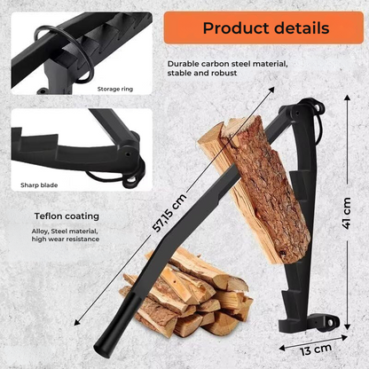 LogMaster™ Wall-Mounted Log Splitter
