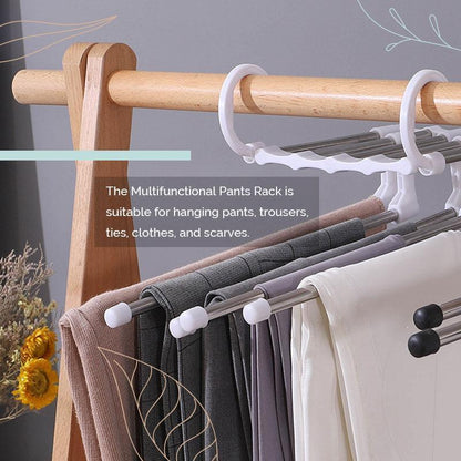 Multifunctional trouser rack