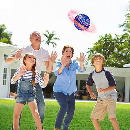 Luminous flying ball for fun and interactive games