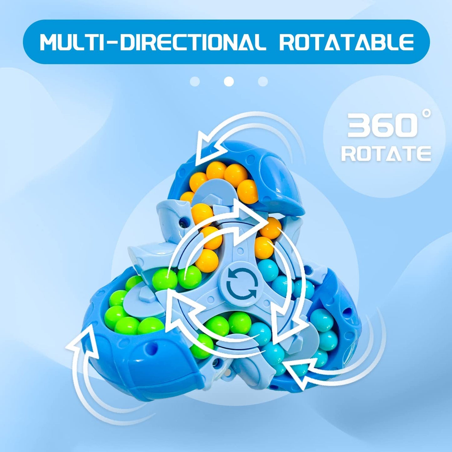 Puzzle Games Rotating Magic Bean for Adults and Kids