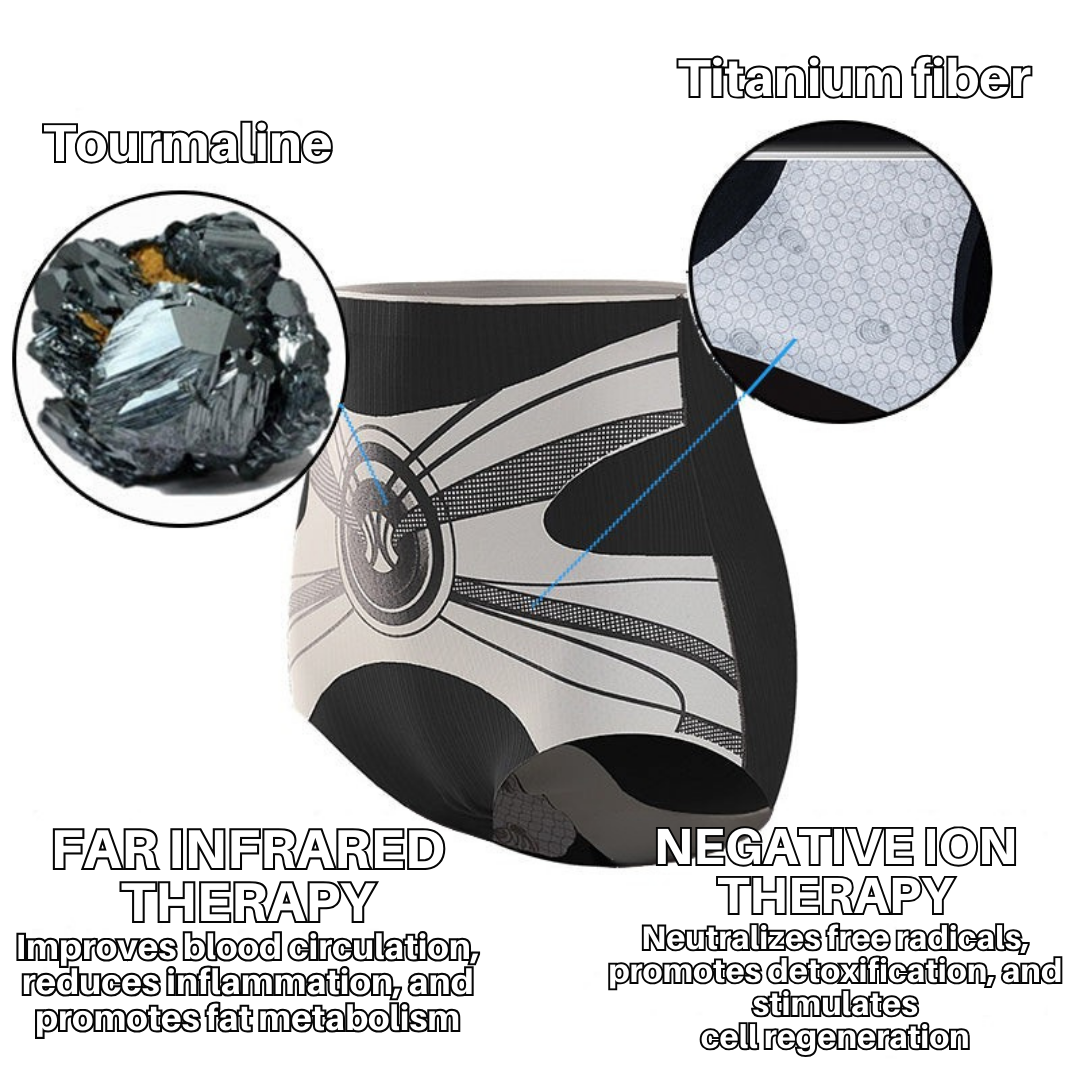 Medical Grade Titanium Fiber Tourmaline Shaping Shorts