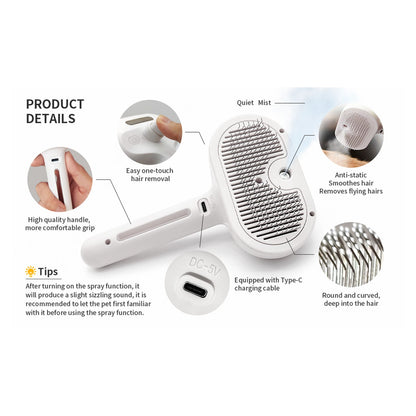 Pawlish Pet Grooming Brush