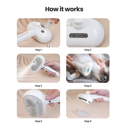 Pawlish Pet Grooming Brush