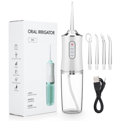 Rechargeable Oral Irrigator for Oral Cleaning - CleanJet