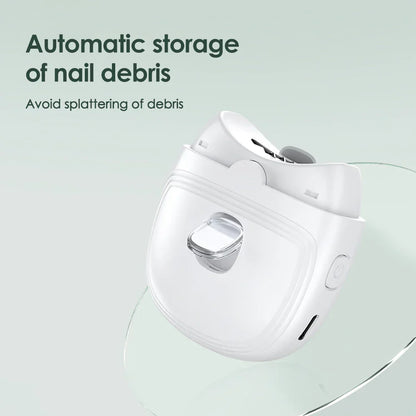 Electric Nail Trimmer – Safe, Painless Nail Grooming | Rechargeable & Quiet