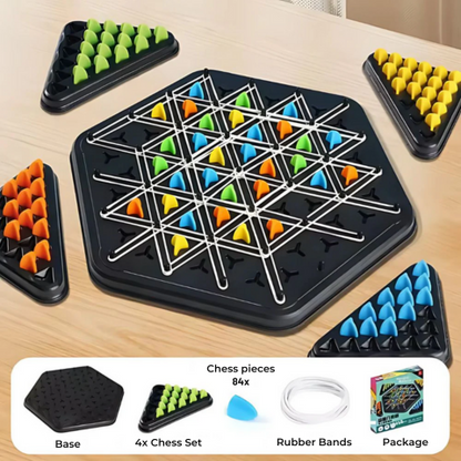 KnotLogic™ - Chain Triangle Chess Set