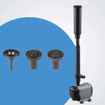 Versatile garden fountain pump – quiet operation & atmospheric water features