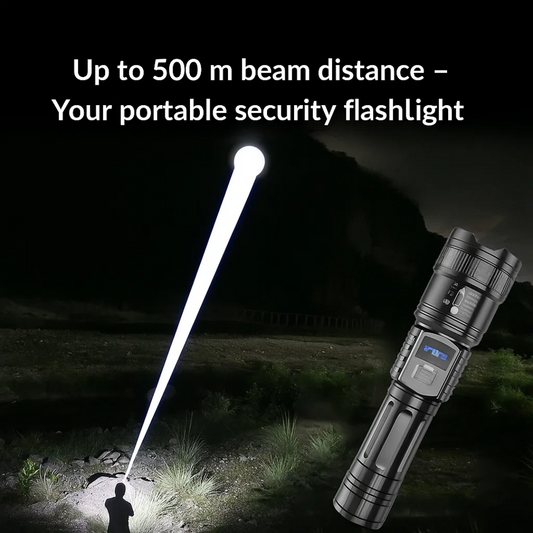 Ultra-bright LED flashlight – Extremely bright, robust & reliable