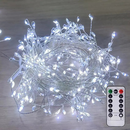 Enchanting LED firework light chain