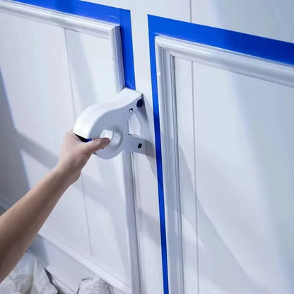 Painter's tape applicator – effortlessly straight paint lines