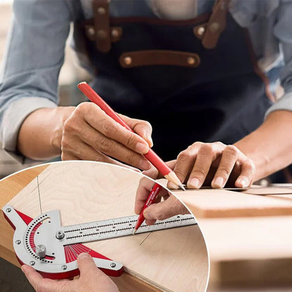Precision ruler: for perfect angular measurements