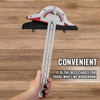 Precision ruler: for perfect angular measurements
