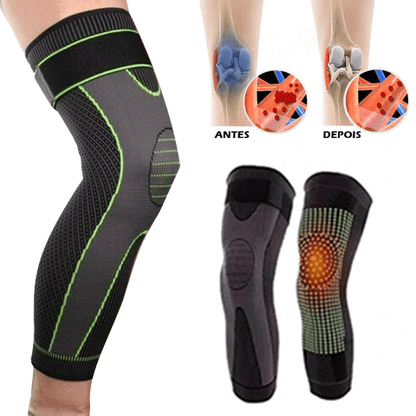 Self-heating knee brace: fast pain relief