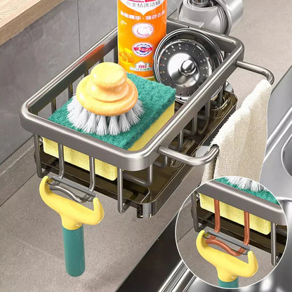 Aluminum Sink Organizer - Keep Your Space Clean