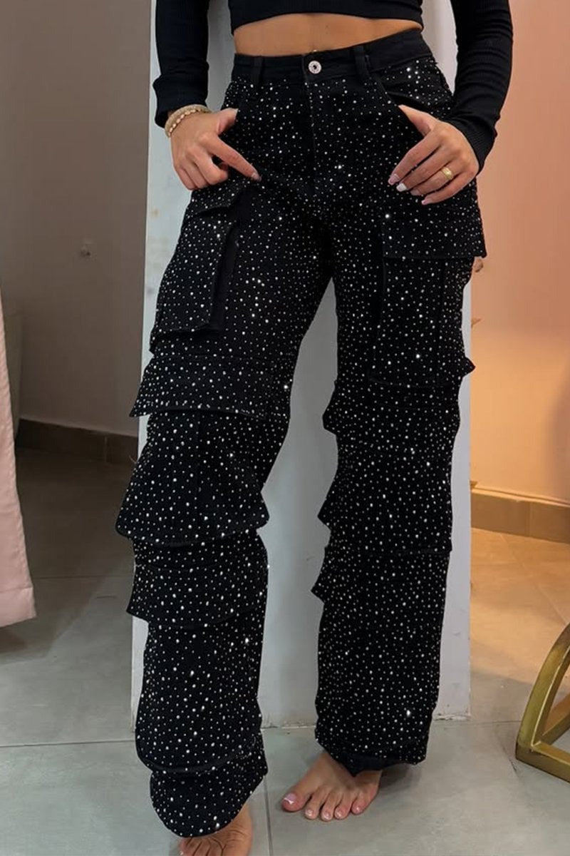 Rhinestone Jeans