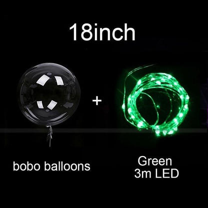 Reusable Led Balloons Helium Balloon Wedding Birthday Party Decorations
